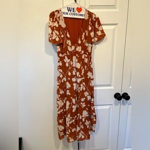 **LAST DAY THIS ITEM WILL BE FOR SALE**
Abercrombie Short Sleeved Midi Dress